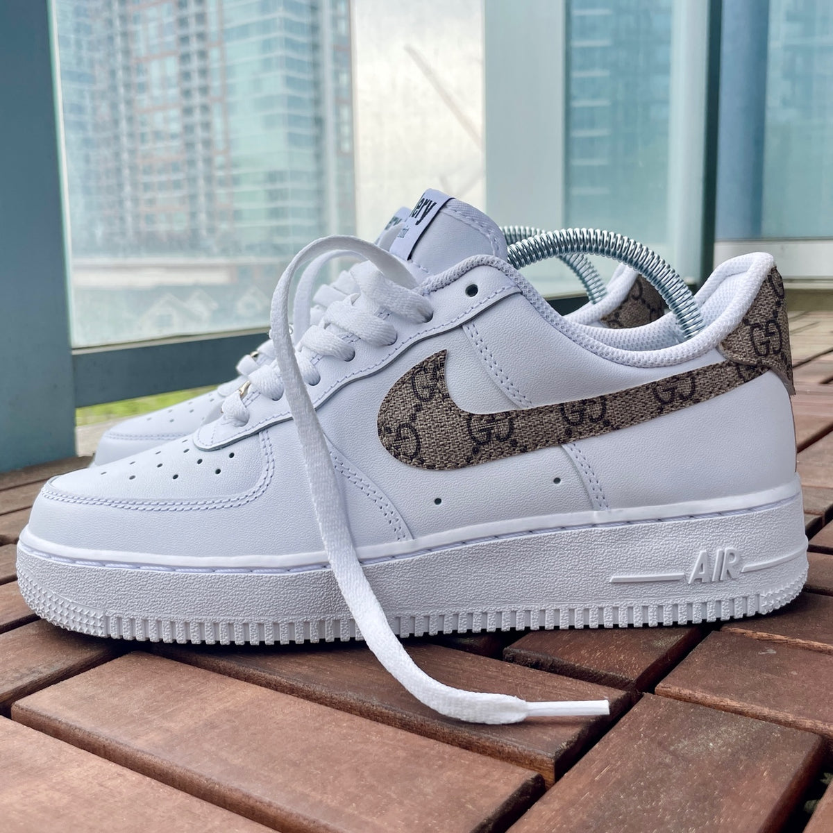 Louis Vuitton Nike Air Force 1 Custom Af1 Low LV | Artillery Closet Men 6 / W 7.5