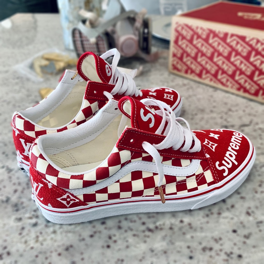 LV, Supreme, Vans snickers for Sale in Brooklyn, NY - OfferUp