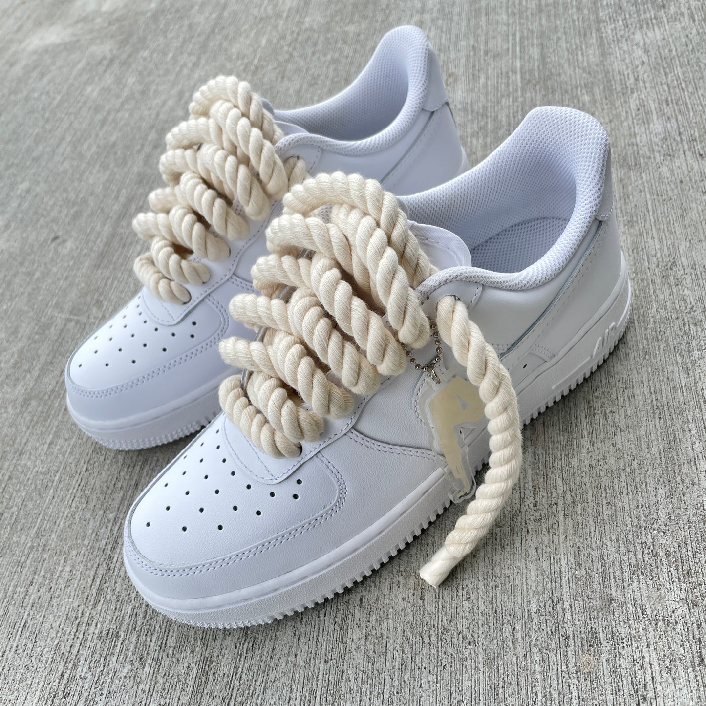 Air force 1 with big laces