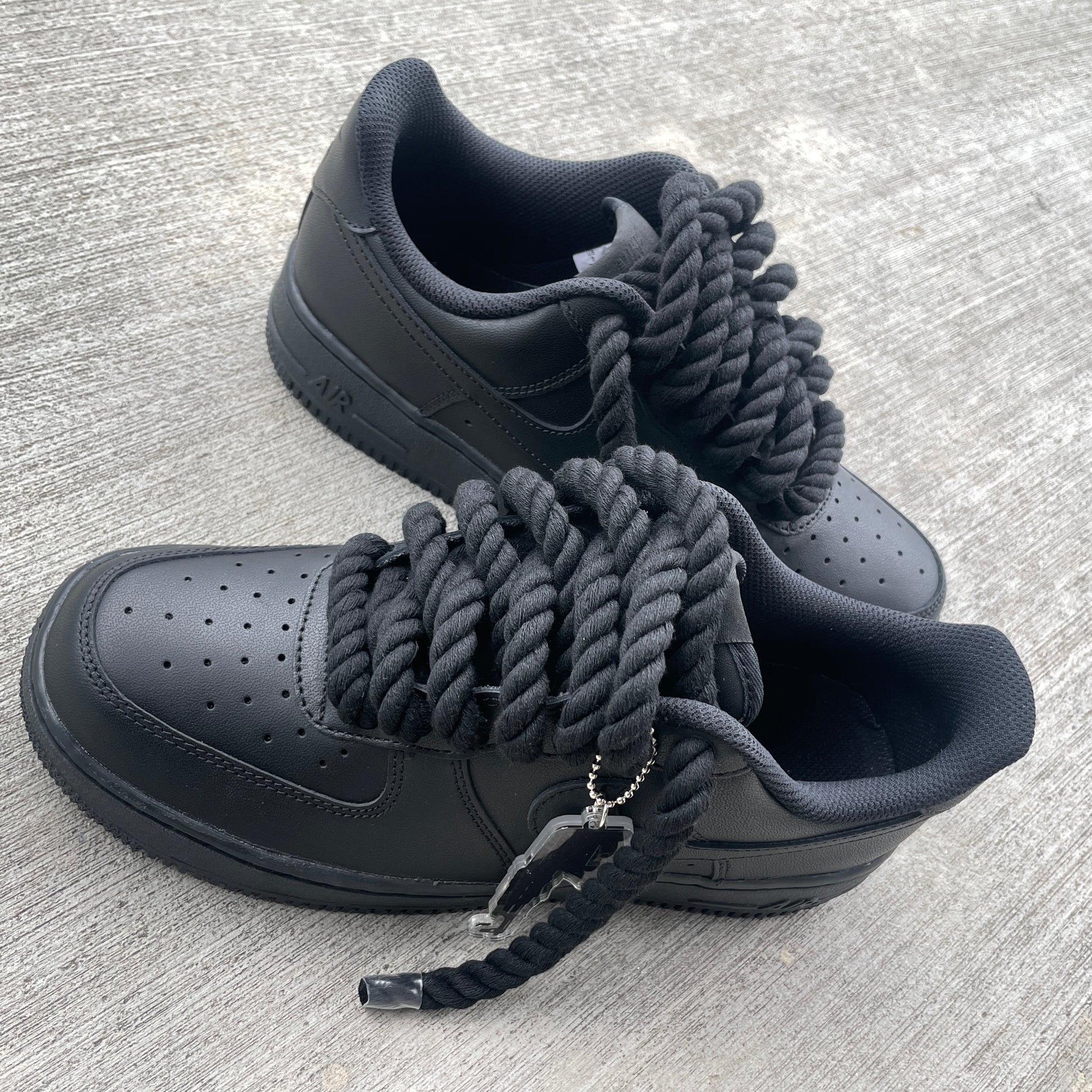 Air force 1 rope laces black