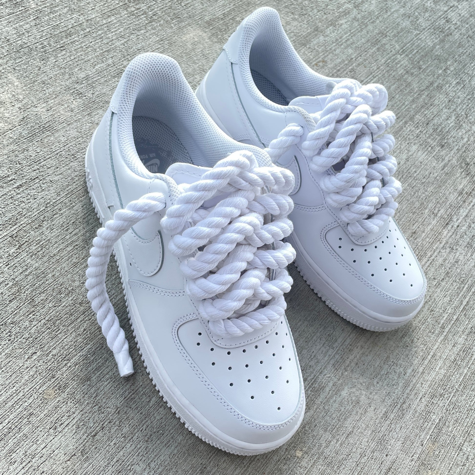 all white air force ones