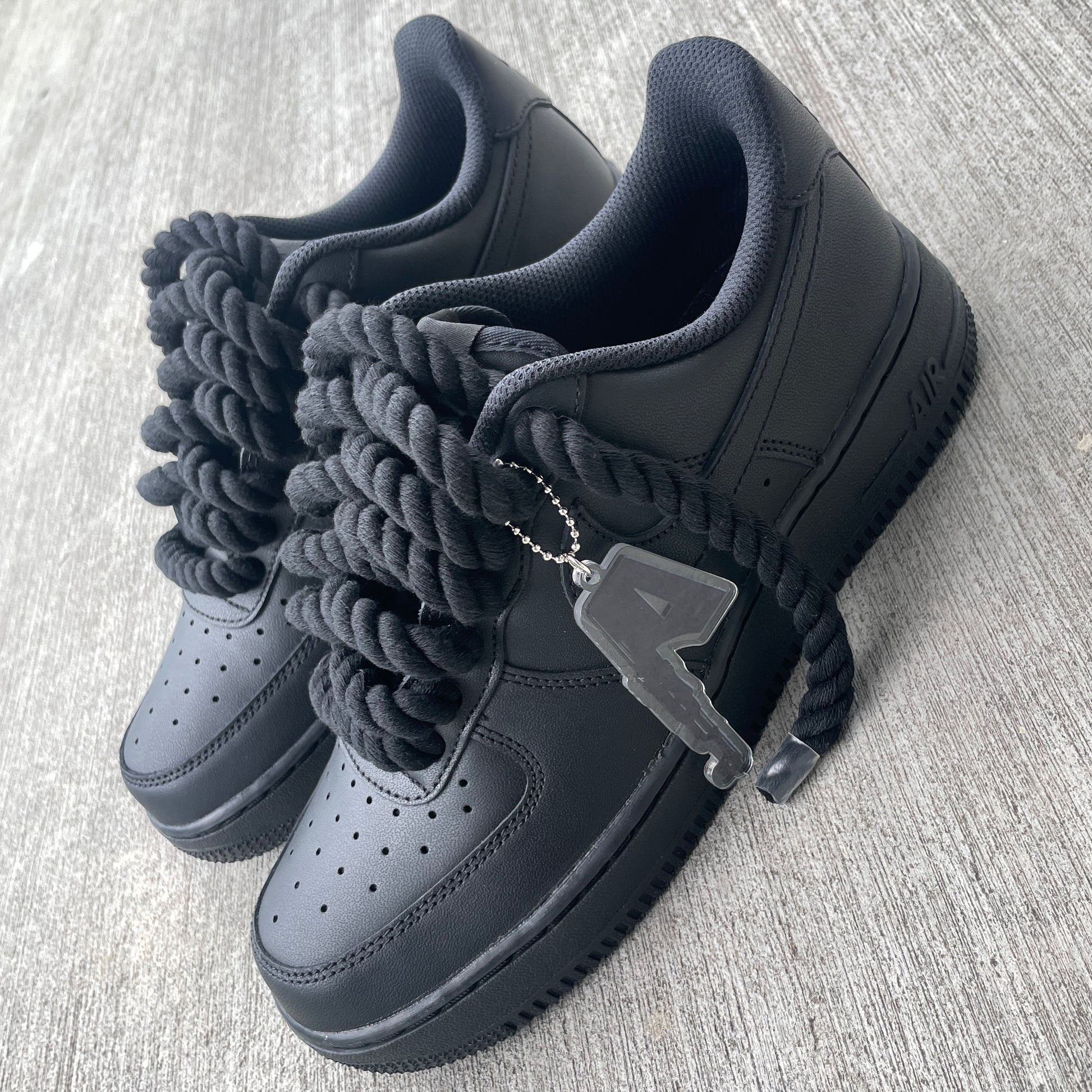 Black air force ones