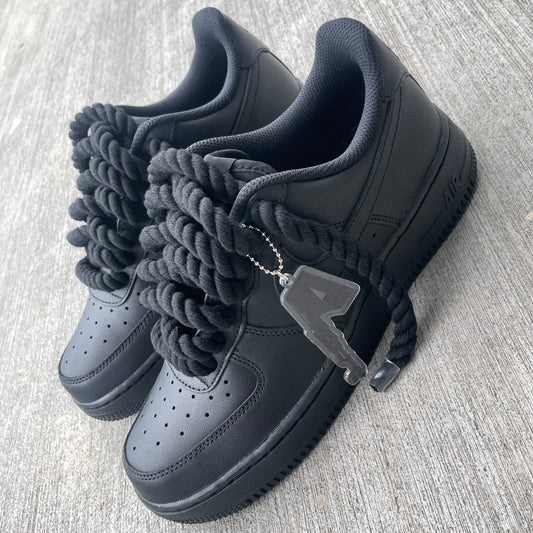Black air force ones
