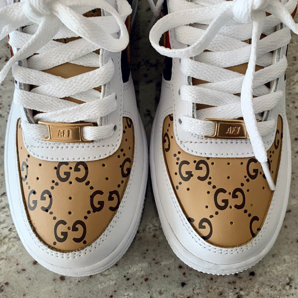 Gucci Nike Air Force 1 Custom Af1 Low GG