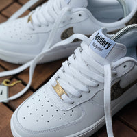 Custom tan and brown nike shoes artillery closet