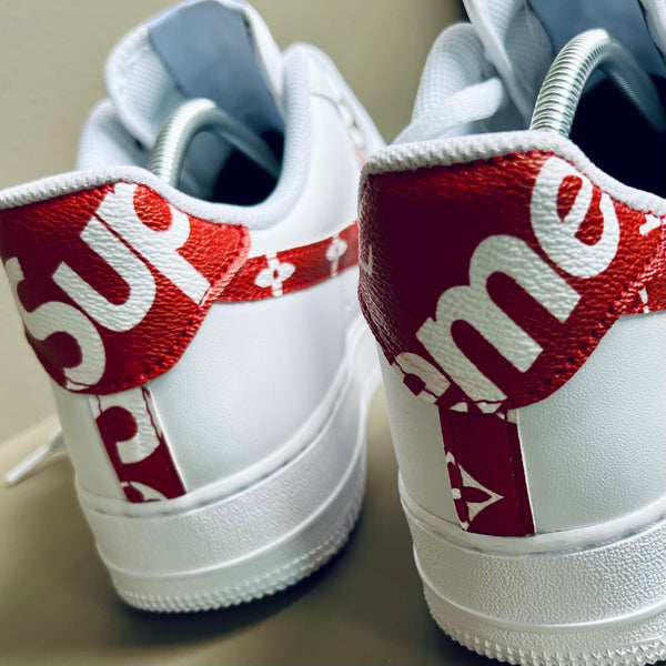 Nike Air Force 1 Supreme x LV Custom Af1 | Artillery Closet Men 6.5 / W 8